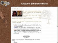 andgard-schamanenhaus.de Webseite Vorschau