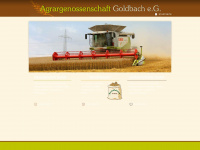 agrar-goldbach.de Webseite Vorschau