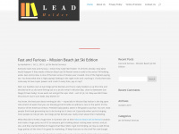 leadholder.com Webseite Vorschau