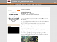 cvjm-emmingen-pfrondorf.de Webseite Vorschau