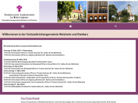 welzheim-evangelisch.de Webseite Vorschau