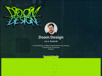 doom-design.com Webseite Vorschau