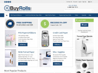 buyrolls.com Webseite Vorschau
