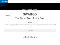 swarco.com Webseite Vorschau