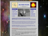freie-physik.de Webseite Vorschau