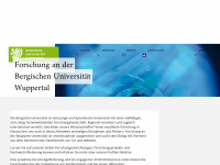 ff.uni-wuppertal.de Webseite Vorschau