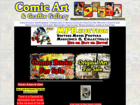 comic-art.com Webseite Vorschau