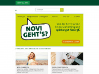 novitas-bkk.de Webseite Vorschau