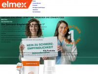elmex.de Webseite Vorschau