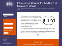 ictmusic.org Webseite Vorschau