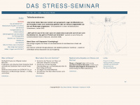das-stress-seminar.de Webseite Vorschau