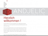 andjelic.de Webseite Vorschau