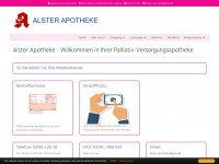 alster-apotheke-henstedt.de Webseite Vorschau