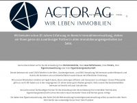 actorimmo.de Webseite Vorschau