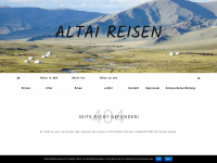 altai-reisen.de Webseite Vorschau