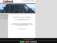ad-asbestabbruch.de Webseite Vorschau