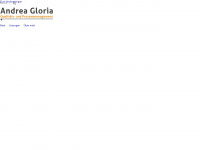 andrea-gloria.de Webseite Vorschau