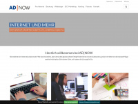ad-now.de Webseite Vorschau