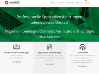 andrea-herrschaft.com Webseite Vorschau