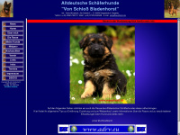 altdeutscheschaeferhundzucht.de Webseite Vorschau