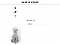 andrea-moden.com Webseite Vorschau
