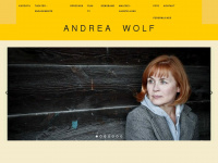 andrea-wolf.eu Webseite Vorschau