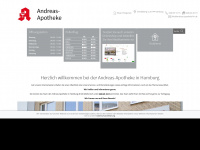 andreas-apotheke-hh.de Webseite Vorschau