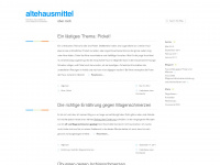 altehausmittel.wordpress.com Webseite Vorschau