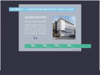 adam-mayer.de Webseite Vorschau