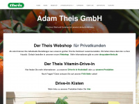 adam-theis.de Webseite Vorschau
