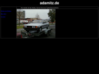 adamitz.de Webseite Vorschau