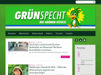 gruene-buende.de Webseite Vorschau