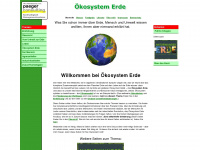oekosystem-erde.de Webseite Vorschau