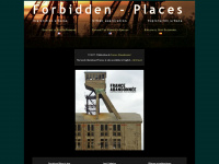 forbidden-places.net Webseite Vorschau