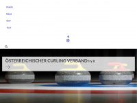 curling-austria.at Webseite Vorschau