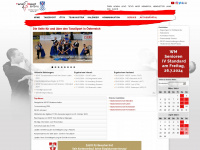 tanzsportverband.at Webseite Vorschau