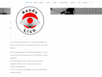 kendo-lich.de Webseite Vorschau