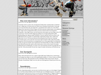 speedskate-em2008.com Webseite Vorschau