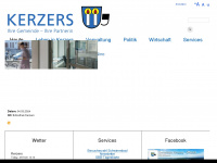 kerzers.ch Webseite Vorschau