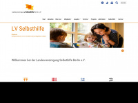 lv-selbsthilfe-berlin.de Webseite Vorschau