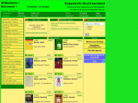 esperanto-buchversand.de Webseite Vorschau