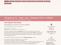 andreas-hoerl.de Webseite Vorschau