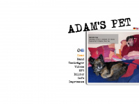 adams-pet.de Webseite Vorschau