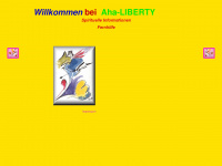 aha-liberty.de Webseite Vorschau