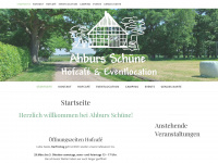 ahburs-schuene.de Webseite Vorschau