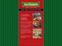 alter-felsenkeller.com Webseite Vorschau