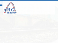 ahg-industry.com Webseite Vorschau