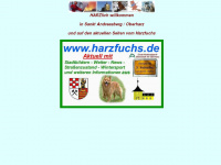andreasberg-harz.de Webseite Vorschau