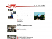 adcomm.info Webseite Vorschau