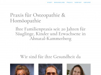 ahnatal-osteopathie.de Webseite Vorschau